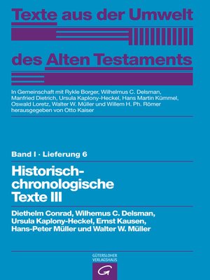 cover image of Historisch-chronologische Texte III